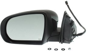 2014 - 2018 Jeep Cherokee Side View Mirror - Left (Driver)