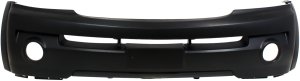 Front Bumper Cover for Kia Sorento EX Model 2003-2006, Smooth, Primed (Ready to Paint), with Fog Light Holes, Replacement