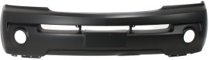 Front Bumper Cover for Kia Sorento LX Model 2003-2006, Primed (Ready to Paint), with Fog Light Holes, Replacement