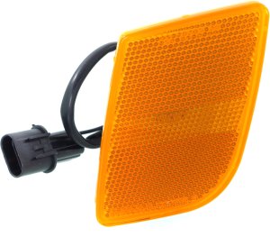Front Side Marker Light Assembly for Kia RIO/RIO5, Left (Driver) Side, Fits 2006-2009 Models, Replacement