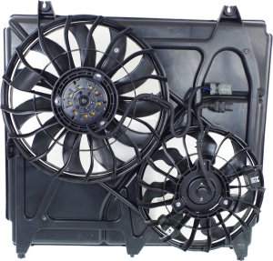 Radiator Fan Assembly for Kia Sorento 2003-2006, Replacement