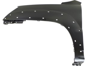 Front Fender for Kia Sportage 2005-2010, Left (Driver), Primed (Ready to Paint), with Molding Hole, with Luxury Package, Replacement