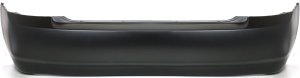 Rear Bumper Cover for Kia Spectra 2004-2006, New Body Style, Sedan, Primed (Ready to Paint), Replacement