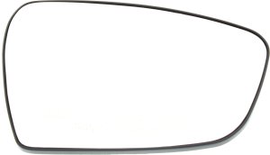 Mirror Glass for Kia Forte/Forte5 2014-2018, Right (Passenger), Heated, with Backing Plate, without Blind Spot Detection, Replacement