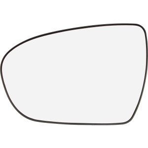 Heated Mirror Glass with Backing Plate for Kia Optima 2011-2016, Left Driver, Fits 2014-2015 Korea/USA Built without Blind Spot Detection, Replacement