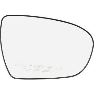 Heated Mirror Glass with Backing Plate for Kia Optima 2011-2016, Right (Passenger) Side, Suitable for 2014-2015 Korea and USA Built without BSD, Replacement
