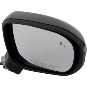 Power Mirror for Kia Telluride 2020-2023, Right (Passenger), Manual Folding, Heated, Paintable, with Blind Spot Detection and Signal Light, without Auto Dimming, LX/S Models, Replacement