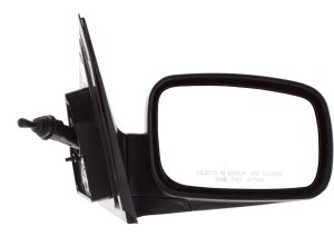 Manual Remote Right (Passenger) Mirror for Sorento 2003-2009, Manual Folding, Non-Heated, Textured, Replacement