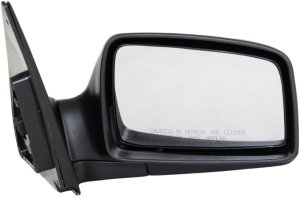 Power Mirror for Kia Sportage LX Model 2005-2007, Right (Passenger), Manual Folding, Heated, Textured, Replacement
