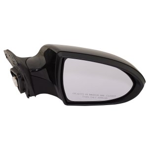 Power Mirror for Kia Sportage 2011-2016, Right (Passenger) Side, Manual Folding, Non-Heated, Paintable, Without Signal Light, Replacement