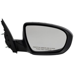 Power Mirror for Optima 2011-2013, Right (Passenger), Manual Folding, Non-Heated, Paintable, with Signal Light, Korea Built Vehicle, Non-Hybrid/Hybrid Model, Replacement