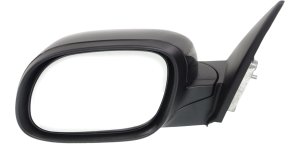 Power Mirror for Kia Soul 2014-2019, Left (Driver), Manual Folding, Heated, Paintable, without Memory, with Puddle and Signal Light, Replacement