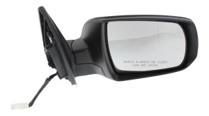Power Mirror for Kia Sorento 2011-2013, Right (Passenger) Side, Manual Folding, Non-Heated, Textured, Without Blind Spot Detection, Memory and Signal Light, Replacement