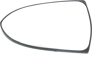 Mirror Glass for Kia Sportage 2011-2016, Left (Driver), Heated, with Backing Plate, Replacement