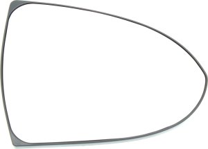 Mirror Glass for Kia Sportage 2011-2016, Right (Passenger) Side, Non-Heated, with Backing Plate, Replacement