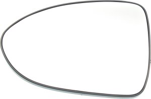 Heated Mirror Glass for Kia Rio 2012-2017, Left (Driver) Side, with Backing Plate, Suitable for Hatchback and Sedan, Replacement