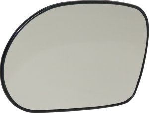 Mirror Glass for Kia Sedona LX Model 2002-2005, Left (Driver), Non-Heated, with Backing Plate, Replacement