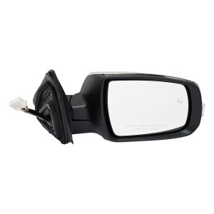 Power Mirror for Kia Sorento 2014-2015, Left (Driver) Side, Power Folding, Heated, Chrome, with Blind Spot Detection, Memory and Signal Light, Replacement