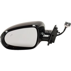 Power Folding Mirror for Kia Sorento 2016-2018, Left (Driver), Heated, Paintable with Blind Spot Detection and Signal Light, without Memory, Replacement