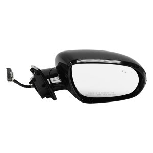 Power Folding Heated Mirror for Kia Sorento 2016-2018, Right (Passenger) Side, Paintable, with Blind Spot Detection and Signal Light, without Memory, Replacement