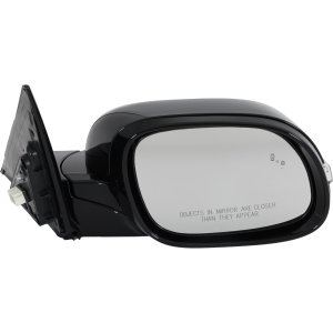 Power Folding Heated Right (Passenger) Mirror for Kia Soul 2017-2019, Paintable with BSD and Signal Light, Replacement