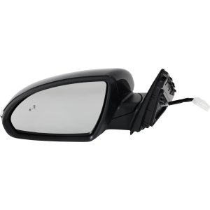 Power Folding Left (Driver) Mirror for KIA OPTIMA 2019-2020, Heated, Paintable, with Blind Spot Detection and Signal Light, without Memory, Excluding Hybrid Model, Replacement