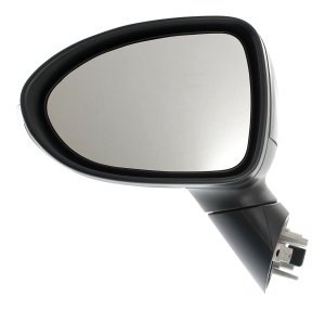 Power Mirror for Kia RIO 2012-2014, Left (Driver), Power Folding, Heated, Paintable, w/ Signal Light, Hatchback/Sedan, Replacement
