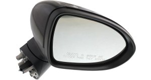 Power Heated Mirror for Kia RIO 2012-2014, Right (Passenger), Power Folding, Paintable, with Signal Light, Suitable for Hatchback/Sedan, Replacement
