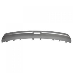 Front Valance Skid Plate for 2020-2021 Telluride S Model, EX/SX Models, Plastic, Chrome, without Nightfall Edition Package, Replacement