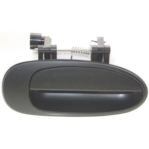 Rear Right (Passenger) Exterior Door Handle for 1998-2001 Kia Sephia, Outer,  0K2A172410XX, Replacement