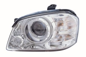 2005 - 2006 Kia Optima Front Headlight Assembly Replacement Housing / Lens / Cover - Left (Driver) Side