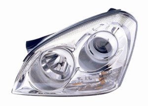 2006 - 2007 Kia Optima Front Headlight Assembly Replacement Housing / Lens / Cover - Left (Driver) Side
