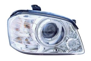 2005 - 2006 Kia Optima Front Headlight Assembly Replacement Housing / Lens / Cover - Right (Passenger) Side