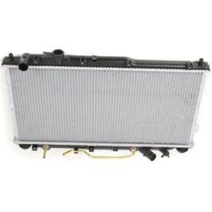 Radiator Assembly for 1998 - 2004 Kia Spectra, Early Design,  0K2C015200A Replacement
