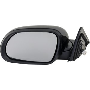 Power Mirror for Kia Soul 2020-2023, Left (Driver), Manual Folding, Non-Heated, Paintable, for Automatic Transmission LX Model, Replacement