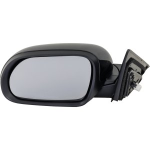 Power Mirror for KIA SOUL 2020, Left (Driver), Manual Folding, Heated, Textured Base, Paintable, with Signal Light, without Blind Spot Detection, Replacement