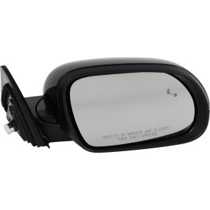 Power Mirror for Kia Soul 2020-2023, Right (Passenger), Manual Folding, Heated, Paintable, with In-housing Signal Light, Blind Spot Detection in Glass, without Memory, Puddle Light, Auto-Dimming, Replacement