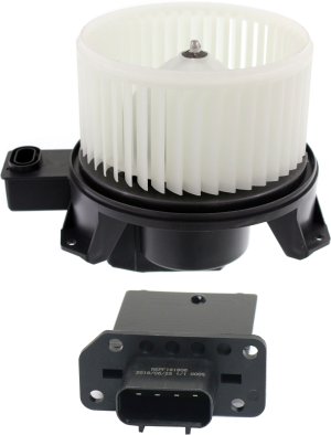 Blower Motor and Resistor Kit for Ford Mustang 2005-2009, Set of 2, Replacement