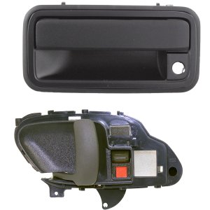 Auto Body Repair Kit for Chevrolet C/K Full Size Pickup 1995-2000, Set of 2, Front, Left (Driver), Interior and Exterior Replacement