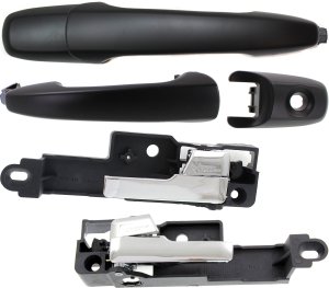 Auto Body Repair Kit for Ford Fusion 2006-2012, Set of 4, Front Right (Passenger) and Left (Driver) Interior and Exterior Door Handle Replacement
