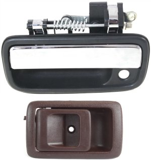 Auto Body Repair Kit for 2001-2004 Toyota Tacoma, Set of 2, Front, Left (Driver), Interior and Exterior Door Handle Replacement