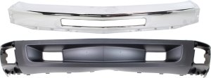 Auto Body Repair Kit for Chevrolet Silverado 1500 2009-2013, Set of 2, Includes Bumper and Valance, Replacement