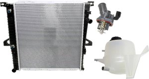 Radiator Kit for 2001-2011 Ford Ranger 2.3L, Includes Thermostat and Coolant Reservoir, Replacement Parts
