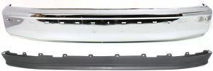 Front Bumper Kit for 1992-1996 Ford Bronco and 1992-1997 F-Series, Set of 2, Including Valance, Replacement Parts (F150, F250, F350)