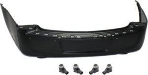 Rear Bumper Cover Replacement Kit for CHRYSLER CHRYSLER 300, 2011-2014, 5-Piece with Parking Assist Sensor