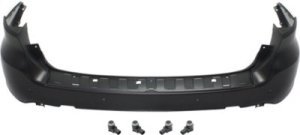Rear Bumper Cover for DODGE DURANGO 2011-2015, 5-Piece Kit with Parking Assist Sensor, Replacement