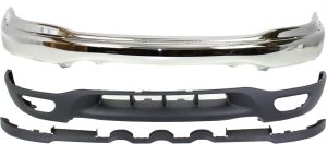 Front Bumper Set for Ford Expedition 1999-2002 and F-Series 1999-2003, Includes 2 Bumpers with Valance, Excludes Lightning Model - Replacement Series includes: F-150, F-250, F-350.