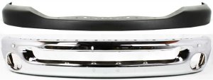 Front Bumper Cover for Dodge Ram Full Size Pickup 2006-2009, Textured, 2-Piece Kit Replacement with Bumper