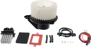 Blower Motor and Resistor 2-Piece Kit for 2002-2004 Dodge Grand Cherokee, Replacement Auto Part