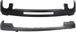 Front Bumper Cover for GMC Sierra 1500, 2007-2013, 2-Piece Kit with Bumper, Replacement